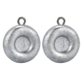 Dr.Fish Fishing Coin Sinkers Lead Fishing Weights Disc Weights No Roll Freshwater Saltwater River Bank Surf Fishing Catfishing - size: 3oz/10 Pack
