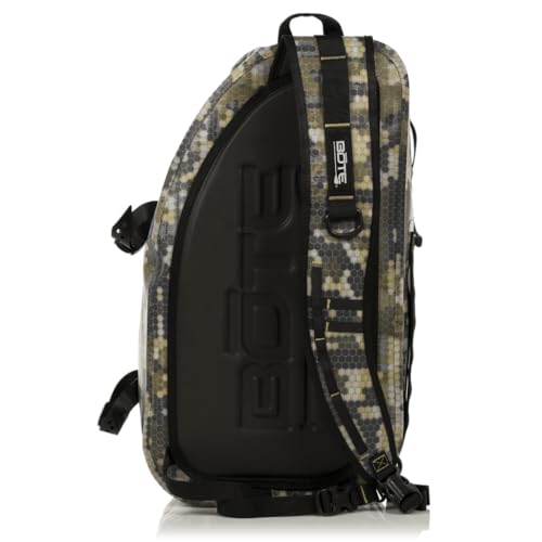 BOTE Highwater Slingpack One Strap Backpack Waterproof Outdoor Dry Bag 20 Liter Capacity Watersport Kayaking Fish Sling Snow - color: Verge Camo