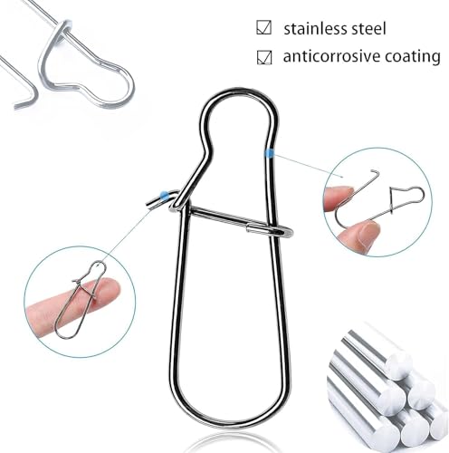 YOTO Sinker Slide for Fishing 30/60pcs Fishing Slide Weight Slides Fishing Line Connector Fishing Accessories - color: Black - 60pcs