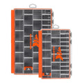KastKing HyperSeal Waterproof Tackle Box, Waterproof 3600 and 3700 Tackle Trays, Fishing Tackle Box Organizer with Removable Dividers, Lure Box and Terminal Tackle Storage - size: 3600 (1 Pack) & 3700 (1 Pack)