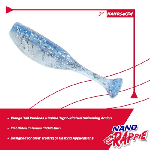 Baitfuel 2’’ NanoSwim Blue Ice