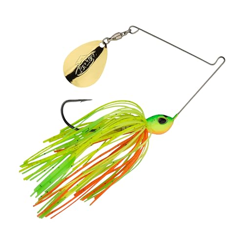 Berkley Power Blade Standard Fishing Spinnerbaits - color: Firetiger/Gold, size: 1/4 oz - Colorado