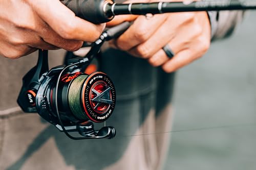 SEVIIN GS Spinning Reel - Precision-Crafted, High-Performance Features for Elevated Fishing, Built for Smooth Operation, Long-Lasting Durability & Exceptional Control - Premium Quality Spinning Reel - style: 3000 Medium, 6:1 Gear Ratio
