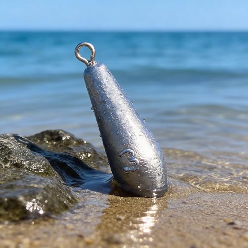 Drop Shot Fishing Weights Sinkers for Saltwater Freshwater Fishing - style: Mixed-10pcs