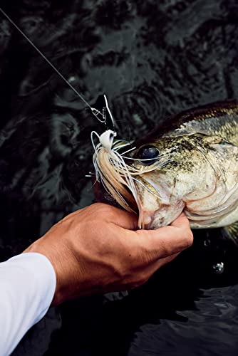 Berkley Slobberknocker and Power Stinger Kit, Green Pumpkin, 1/2 oz., Innovative Design Drives Consistent Vibration Through Entire Trailer, Jig and Swimbait for Bass Fishing, Fusion19 Hook