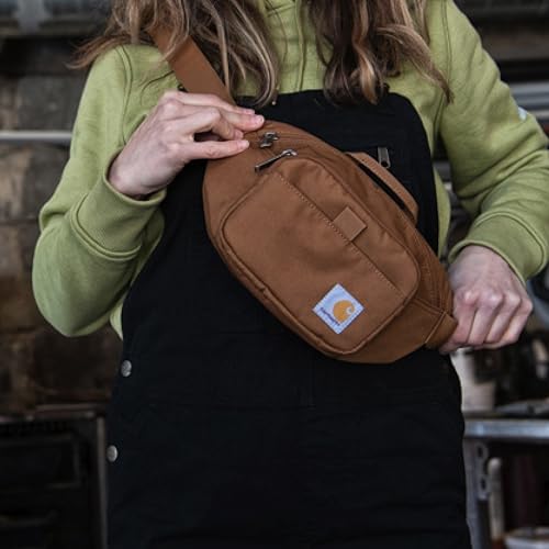 Carhartt Classic Adjustable Sling Bag, Durable, 600-Denier Water Resistant Hip Pack - color: Essential Waist Pack (Harbor Teal)