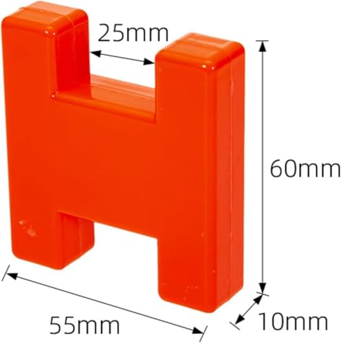 Red Fish Line Block Marker Anti Corrosion Marker Buoy Winder Tough for Fishing, Line Spooling Accessories
