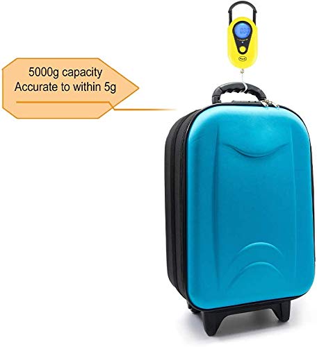 Industrial Precision Digital Hanging Scale, LCD Screen, Digital Weigh Scale Yellow, 11lb (AMW-SR-5) - American Weigh Scales