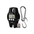 High Precision Hanging Scale,660lb Capacity,Handheld with Hooks, Heavy Duty,Backlit Large LCD Display,Hanging Scale for Deer(Black)