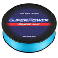 KastKing SuperPower Braided Fishing Line - Abrasion Resistant Braided Lines – Incredible Superline – Zero Stretch – Smaller Diameter – A Must-Have! - color: X4-New-Sky Blue, size: 25LB(300 Yds)