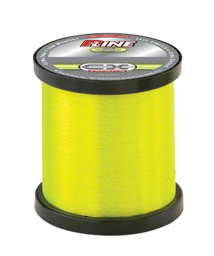 P-Line CX Premium Fishing Line 3000 YD Bulk Spool - color: Fluorescent Green, size: 8-Pound