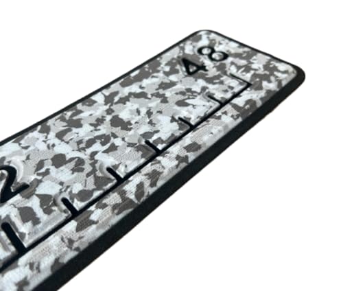 | Fish Ruler | SeaDek | 48 inch Fish Measurement Tool | Perfect for Boats and Kayaks | Snow Camo/Black - color: Snow Camo/Black