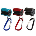 Rod Holder – Portable Rod Clips with Keychain Carabiner for Fly Fishing & Outdoor Sports, Lightweight Aluminum Alloy & EVA Pole Accessory(1 Set)