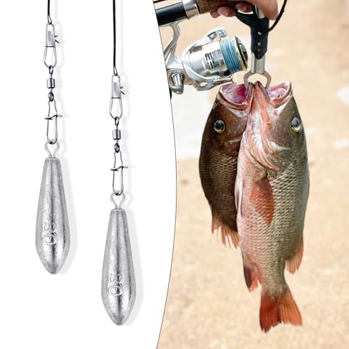 10 Pack Drop Shot Fishing Weights Kit, Drop Shot Weights, Fishing Bottom Sinkers Lead Weight for Bass Fishing Lures or Other Fish - style: 30 G / 1.06 Oz