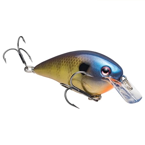 Strike King KVD 1.5 Hard Knock Fishing Lure, 3/8 oz, 3D Lifelike Eyes - color: 234 - Bluegill, size: 1.5-Ounce