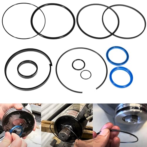 Hydraulic Log Splitter Cylinder Rebuild Seal Kit Suitable for 4.5" Bore x 1.75" Rod Cylinder - size: 4.5" Bore x 1.75" Rod