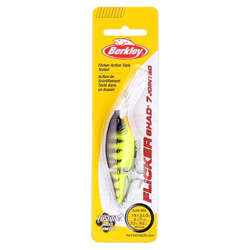 Berkley Flicker Shad Jointed Fishing Hard Bait - color: Knock Out, size: 2 3/4 in - 1/3 oz