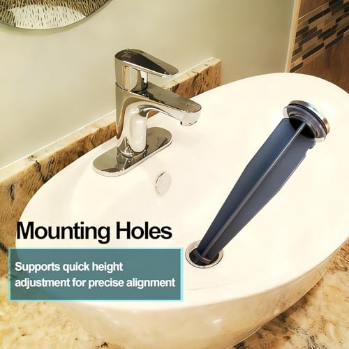 2Pack Sink Drain Parts, Lavatory Pop-Up Stopper Assembly with Plug, Bathroom Sink Drain Repair Kit,Pop-Up Drain Repair Kit,Pivot Ball Rod Replacement Fits Price Pfister & Most Popular Bands - size: Rod + Plug 2 Set