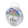 American Fishing Wire Surflon Micro Ultra Nylon Coated 1x19 Stainless Steel Leader Wire - Knottable Fishing Leaders Saltwater & Fly Fishing, 6lb Test - 61lb Test, Bright, Black & Camo Colors - color: Bright, style: 5 Meter, 46 Pound Test