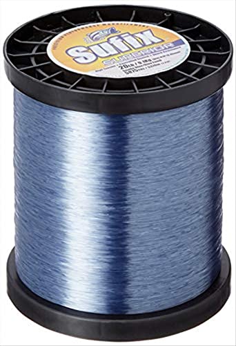 Sufix Superior Spool Size Fishing Line (Smoke Blue, 80-Pound)