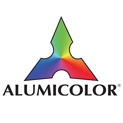Alumicolor Aluminum Architect Pocket Scale With Clip, 6IN, Red - color: Red, size: 6 Inch, style: Architecht With Clip