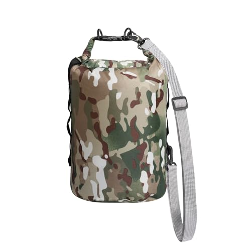 Dry Bags Waterproof Dry Sacks Small Lightweight Dry Bag with Strap for Paddle Board Kayaking Fishing Camping Hiking (5L) - size: 5L