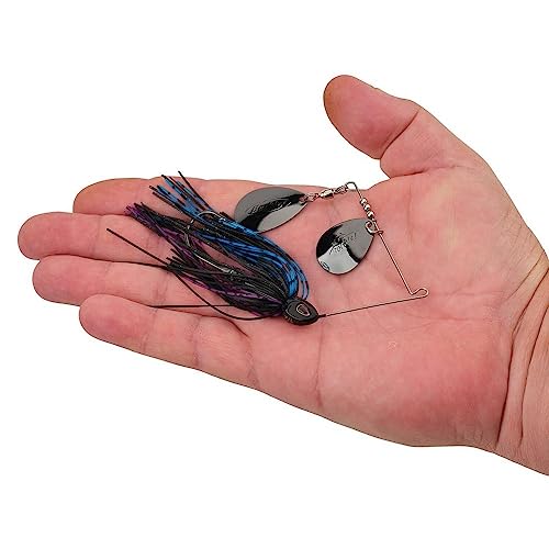 Berkley Power Blade Compact Fishing Spinnerbaits - color: BL Special/Black Nickel + Black Nickel, size: 1/2 oz - Colorado Colorado