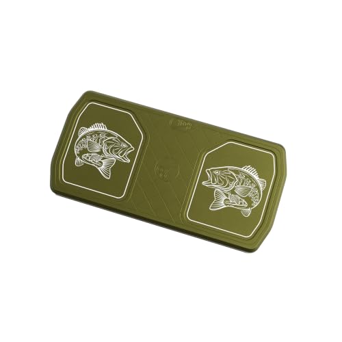 Cling Fishing Products Mag Grab Delta Fishing Magnet - Magnetic Holder and Organizer for Fishing Tools, Pliers, Hooks, Tackle - Used for Boats, Cars, Trucks, Bags, Gear Boxes - color: Deep Green, size: Largemouth