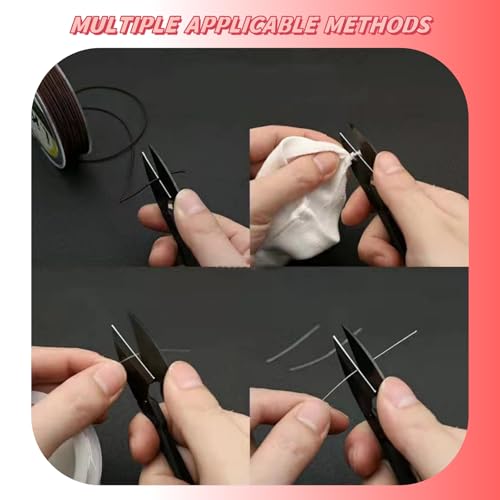 Sewing Scissors Thread Snips Yarn Thread Cutter Small Snips Trimming Nipper - Great for Stitch, Mini DIY Supplies, Yarn Scissors (2PCS)