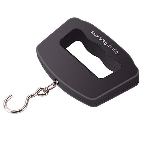 Kinstecks 110lb/50kg Fish Scales Backlit LCD Portable Electronic Balance Digital Fishing Scale Hanging Scale for Hunting Fishing Postal Kitchen