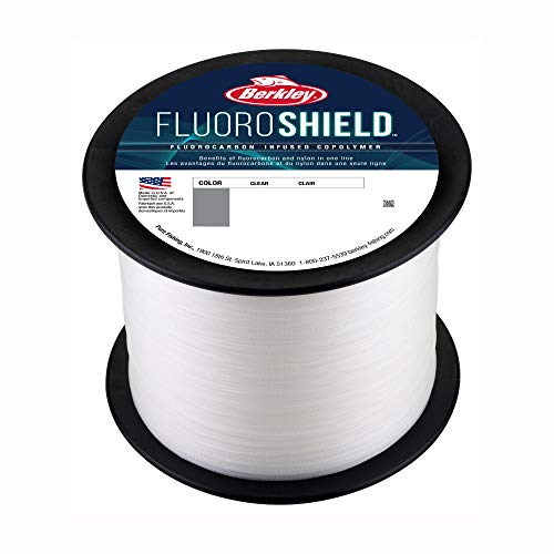 Berkley FluoroShield Fluorocarbon Fishing Line, Clear - size: 3000yd, style: 4lb Test