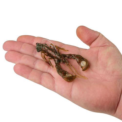 Berkley PowerBait Clatter Craw Fishing Soft Bait - color: Swamp Craw