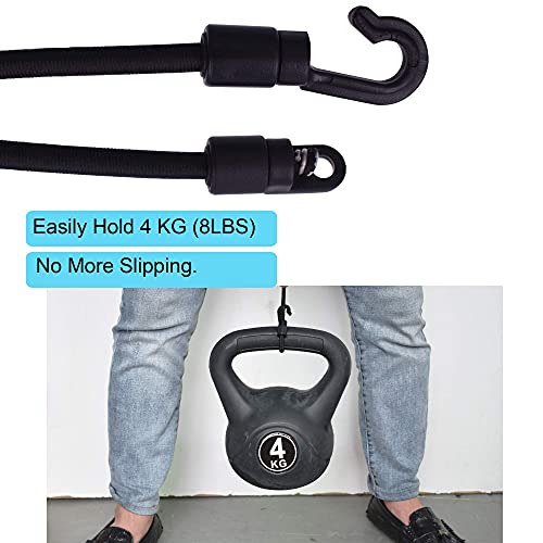 2 Pcs Rod Tamer Strap Holder Deck Mount Connector Gunwale Mount Rod Strap Rod Hold Down Strap - color: Black