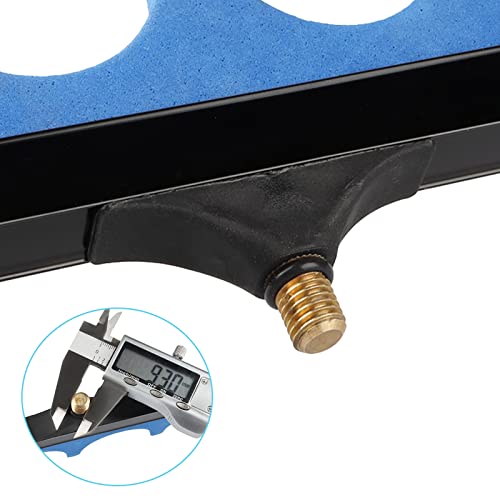 Fishing Rod Holders 1/4" Screw for Bank 8-Rod Feeder Pod Stand Holder Soft Fishing Pole Tackle Fishing Accessories( NOT Include Tripod )