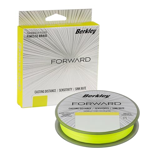 Berkley Forward Braid Fishing Line - color: Flame Green, size: 8 lb - 150 yd