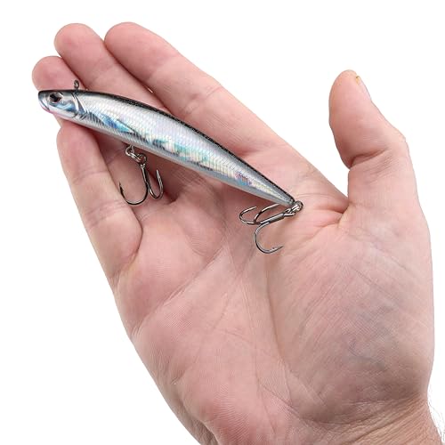 Berkley Finisher Fishing Hard Bait - color: Black Silver, size: 4 in - 1 oz