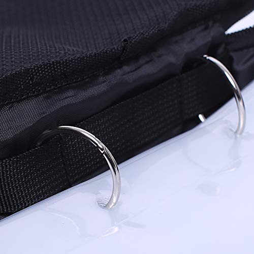 Kylebooker Soft Plastic Bait Storage Binders Organizer Saltwater Fishing Lure Leader Wallet Tackle Binder Bag - color: Blue