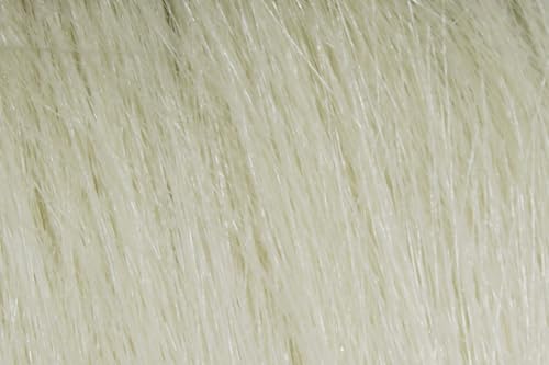 Hareline Fly Tying Extra Select Craft Fur – Premium Synthetic Fur for Streamers & Saltwater Flies - color: Cream