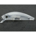 Blank Unpainted Minnow Crankbait Topwater Lipless Jerkbait Fishing Lures - color: UPM219P10