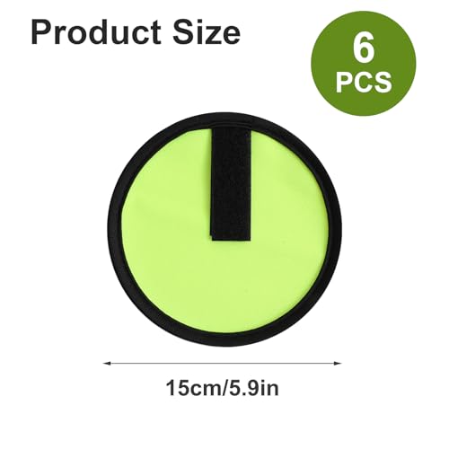 6 Pcs Fishing Lure Wrap, 5.9 Inch Lure Covers, Bait Gloves Lures Shield for Fishing Rod, Fish Hook Storage Protectors, Pole Sleeve Guard for Protecting Fishermen(Green) - color: Green