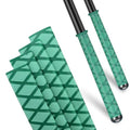 Fishing Rod Handle Grip Pole Wrap X-Tube Heat Shrink Tubing Non-Slip Insulated Abrasion Sleeve-Length:39" Diameter:19/32" (Green) - color: Green, size: Diamter:15mm"(19/32 inch)