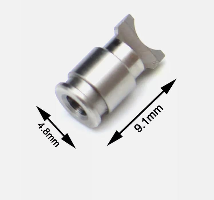 Pack of 2 Replacement Parts Reel Part Line Guide Pawl Copper Alloy Semilunar Repair for Shimano Baitcasting