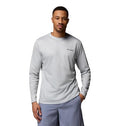 Columbia Men's Terminal Tackle PFG Fish Shine II Long Sleeve - color: Cool Grey, size: XX-Large