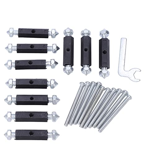 118 Type Electrical Box Repair Kit, Insulation Support Rod Cassette Repairer with Wrench, Quick Installation for Light Switch Socket, Prevent Loosening High Hardness
