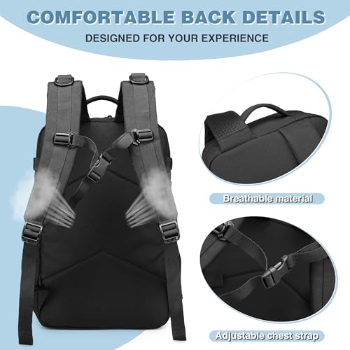 Wotony Military Tactical Backpack for Men Waterproof Daypack 3 Day Assault Pack Molle Bag with Water Bottle Holder - color: Green Leaves, size: 25L