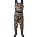 LHG Fishing Waders Waterproof Bootfoot Chest Waders 2-Ply 420D Nylon/PVC Duck Hunting Wader for Men Women - color: Camo, size: 13