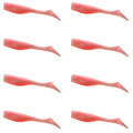 Fishing Lures for Speckled Trout, Redfish, Bass - Louisiana Paddle Tail Swimbaits for Freshwater and Saltwater - color: Pink Champagne