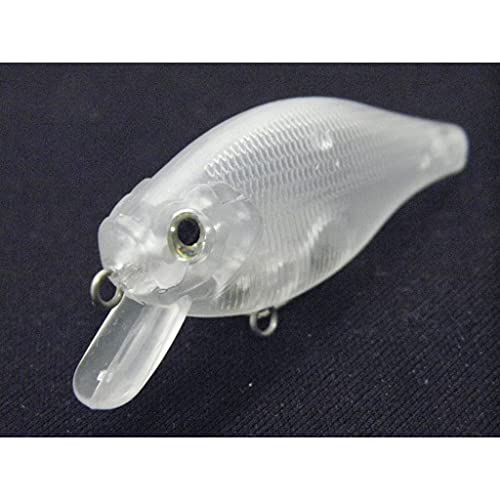 Blank Unpainted Minnow Crankbait Topwater Lipless Jerkbait Fishing Lures - color: UPC547