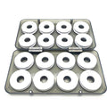 16pcs Fishing Line Spool Case Holder Fly Fishing and Rigging Foam Spools Sponge Organizer Storage Accessories for Fishing Snell Leader Rig