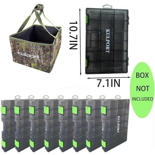 Fishing Tackle Bag - Non-Slip Shoulder Strap, Suitable for 3700/3600/3500 Tackle Box, Freshwater & Saltwater Fishing - color: Simple Handbag-Large, size: Medium